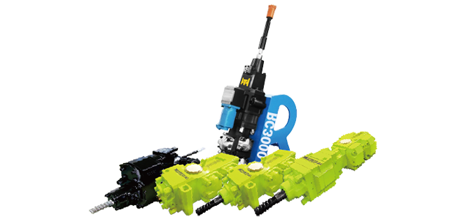 Foreuse hydraulique rotative
