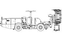 Foreuse hydraulique jumbo avec changeur de tige automatique, CYTC76