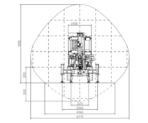 Jumbo de forage hydraulique HT72