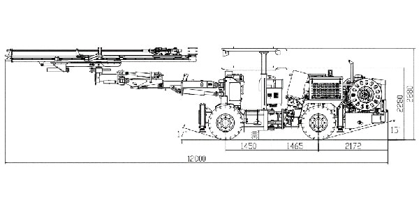 Jumbo de Forage Hydraulique HT81