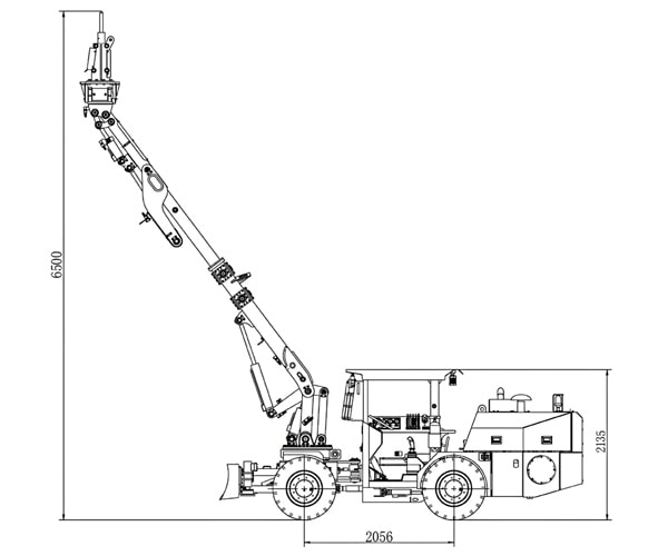 Scalpeuse souterraine, HT65